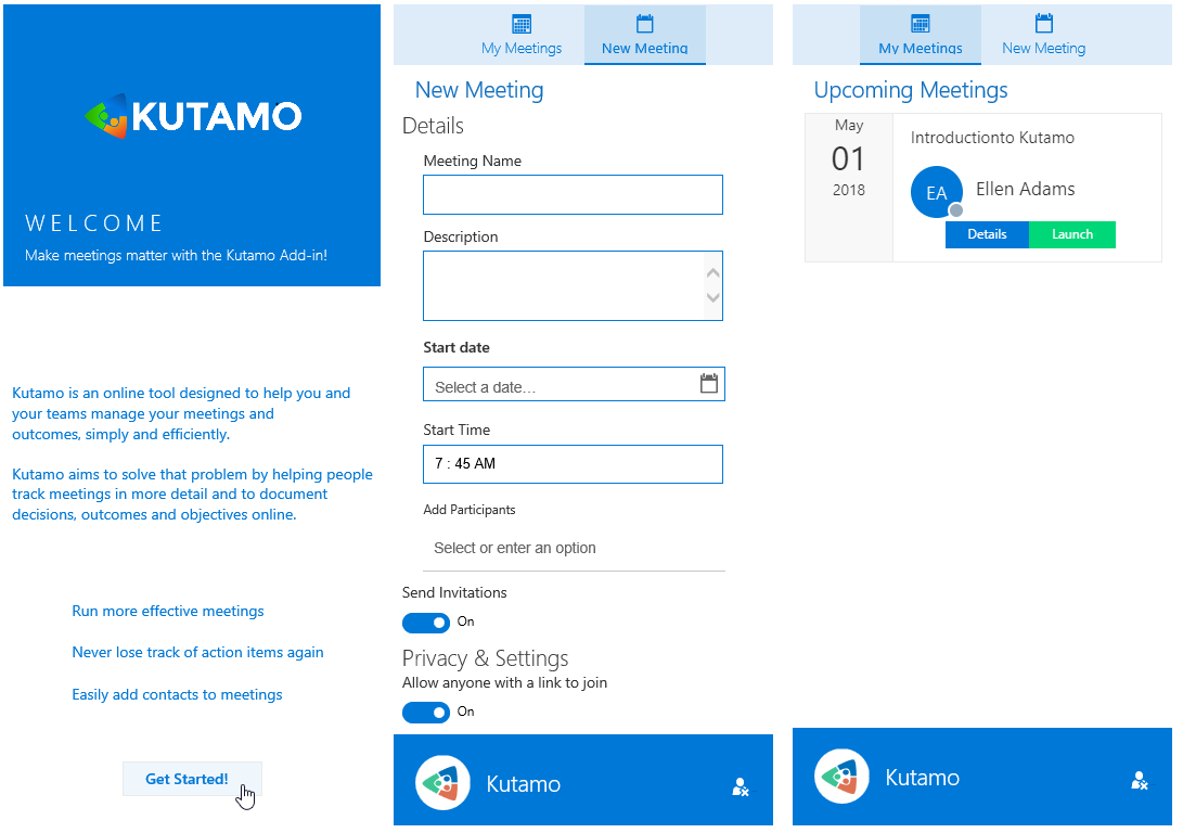 Kutamo Office 365 Application